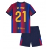 Camisa de Futebol Barcelona Frenkie de Jong #21 Equipamento Principal Infantil 2026-27 Manga Curta (+ Calças curtas) Camisa de Futebol Barcelona Frenkie de Jong #21 Equipamento Principal Infantil 2026-27 Manga Curta (+ Calças curtas)